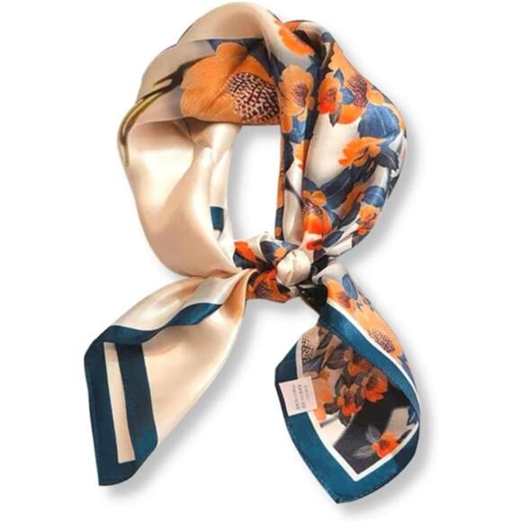 Accessories - 100% Pure Mulberry Silk Square Scarf 27"x27" Women Neckerchief